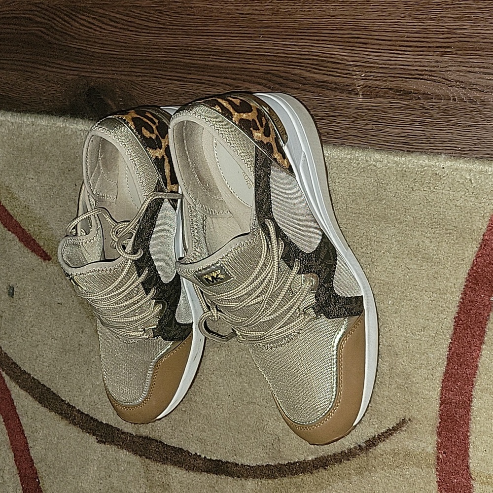 Michael Michael Kors Georgie Trainer Wedge SNEAKERS